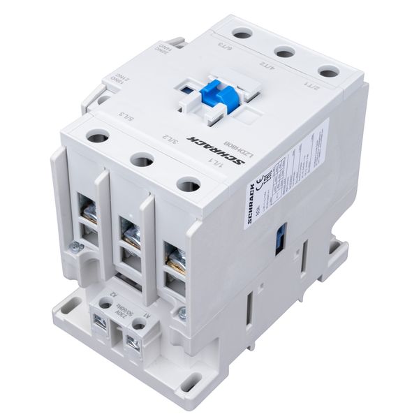 Contactor 3-pole, CUBICO High, 37kW, 80A, 1NO+1NC, 230VAC image 4