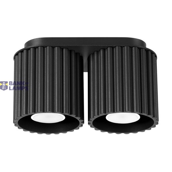 Ceiling lamp AURA 2 black GU10 image 3