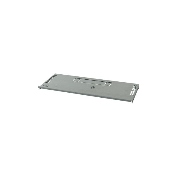 XPN4F-R-MCB08 Partition, NZM4 component mounting area/cable connection area, fixed mounting with remote operator, main busbar back, W=800mm image 7