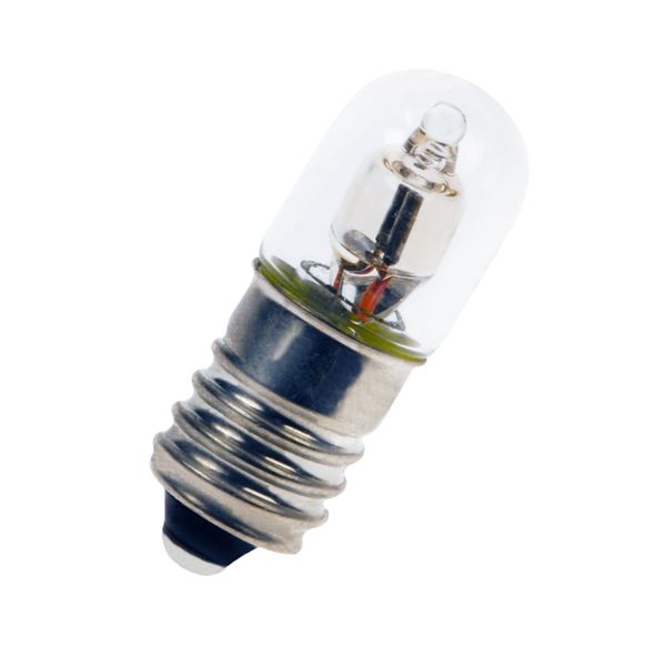 E10 T10X28 Neon Glass Clear 240V image 1