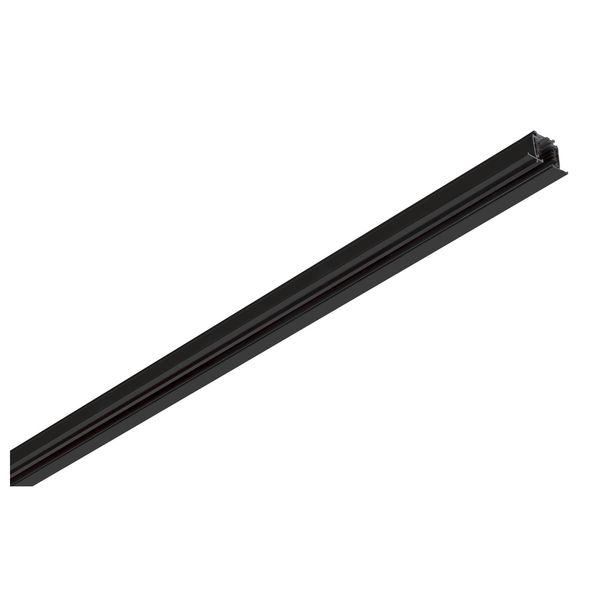 S-TRACK 3-phase recessed track, 4m, black, DALI image 1