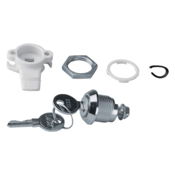 Locking, universe, locking number. 1333, with 2 keys, for cabinet IP43 image 1