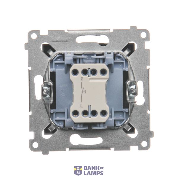 Single switch with a key - 2 positions "0-1", white, 5A image 1