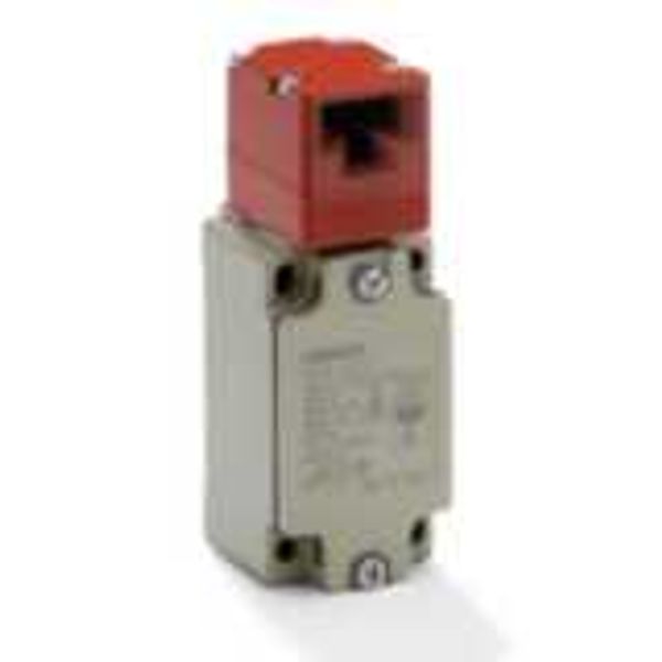 Safety-door switch,  Metal,  Tongue operated, M20 (1 conduit), 2NC (sl D4BS4001R image 3