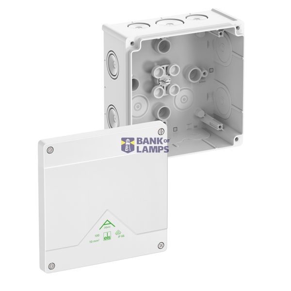 Junction box, Type of protection IP66, max. 10², Impact strength IK07, Protection class II, Ui 1000V AC, Ui 1000V DC, DLG, VDE, Halogen free image 1