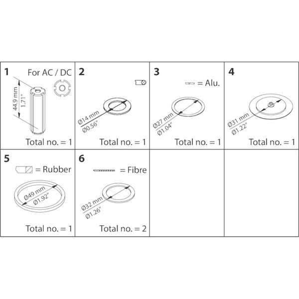Repair kit, EVRA / EVRS 15 image 1