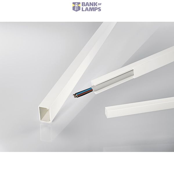 MKS 1638 KB rws Cable routing trunking MKS 16, trunking width 38, with adhesive tape image 1