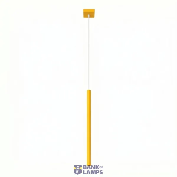Pendant lamp PASTELO 1 yellow image 1