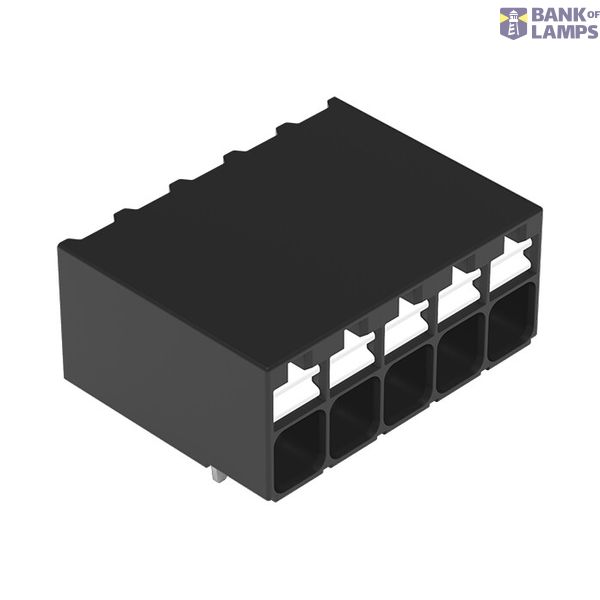 THR PCB terminal block push-button 1.5 mm² black image 1