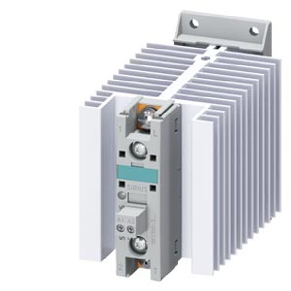 Solid-state contactor 3RF2, 1-ph. AC51 50 A 40°C 48-600 V/110-230 V AC image 2