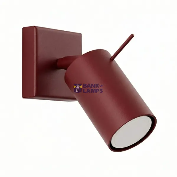 Wall lamp RING burgundy image 1