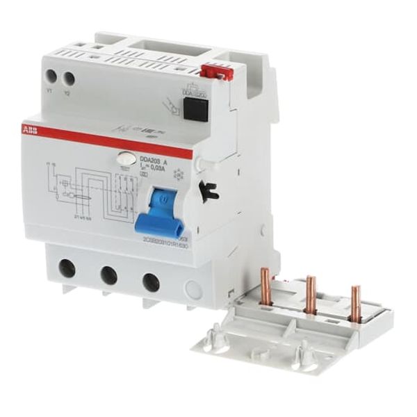 DDA203 A-25/0.1 Residual Current Device Block image 2