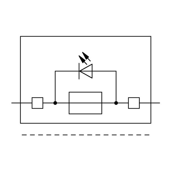 2-conductor fuse terminal block with pivoting fuse holder for 5 x 30 m image 2