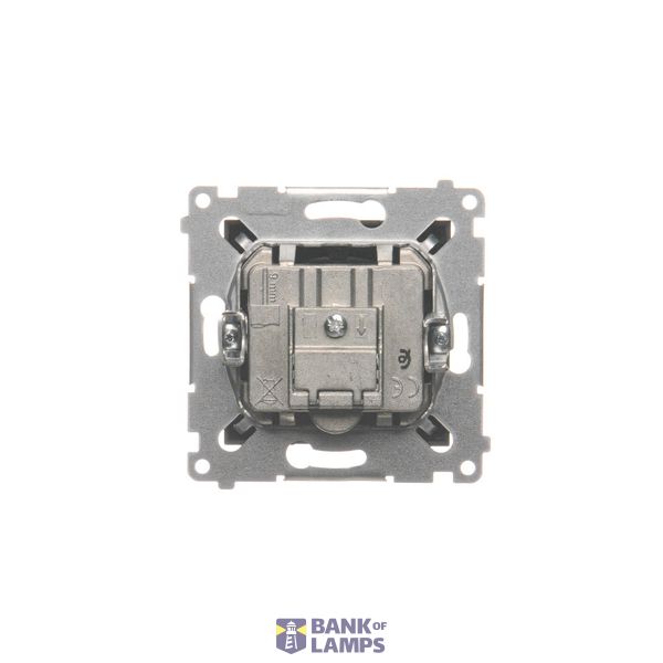 Light push button, 10AX, light gray matt image 1
