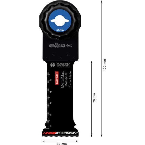 EXPERT MetalMax MAII 32 AIT Multitool Blade 7 x 32 mm image 2