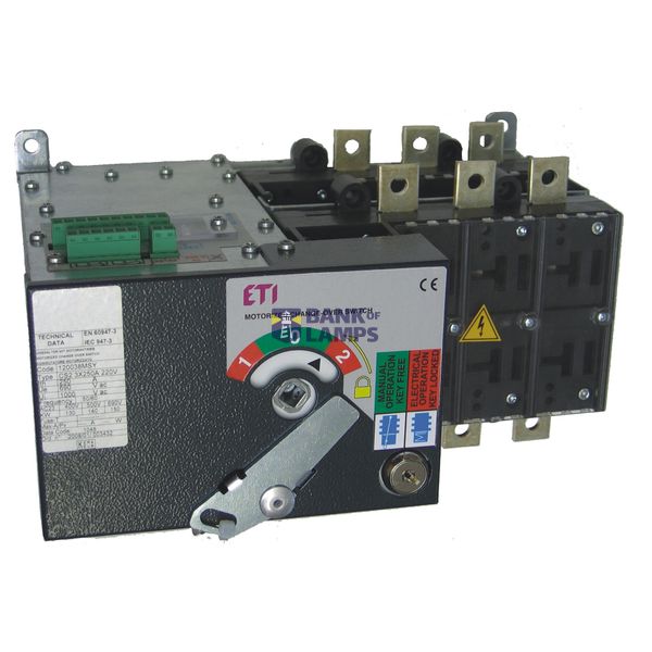 LA4 MO 800A 3p CO 24V DC CHANGE-OVER SWITCH image 1