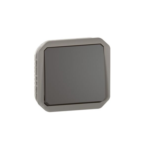 PLEXO 1 GANG 2-WAY SWITCH - ANTHRACITE - MECHANISM image 1
