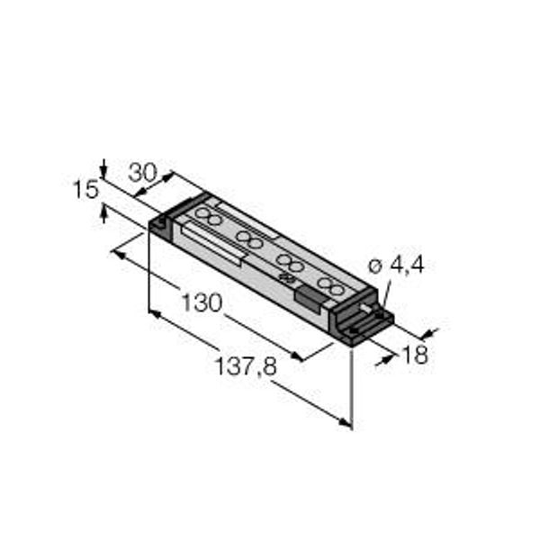 Pick-to-Light Placement Sensor   PVD100 W/30 image 1