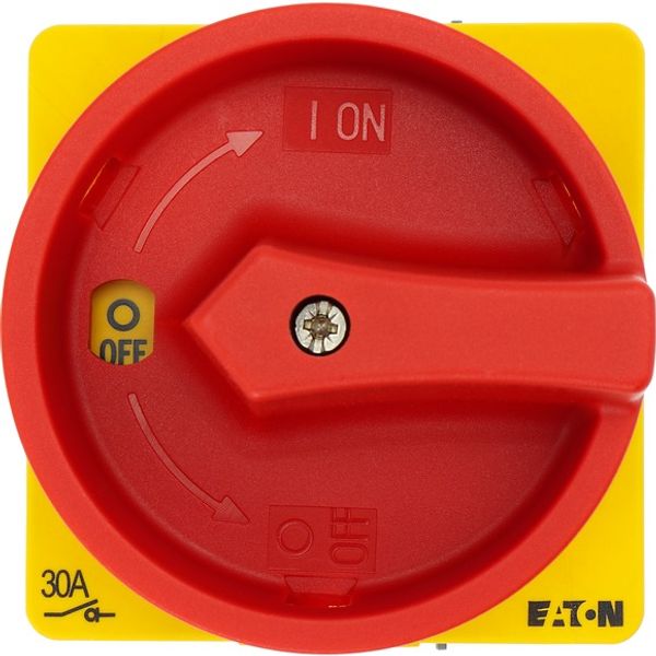 SVB-P3 Thumb-grip, red, lockable with padlock, for P3 image 4