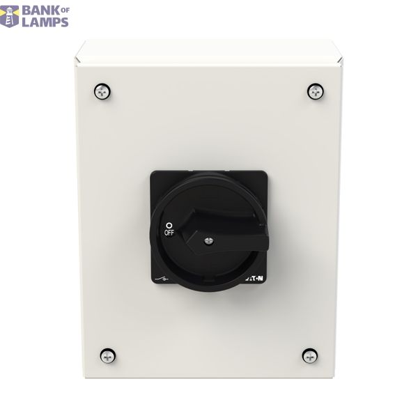P3 Main switch, 80 A,Surface mounting, 3 pole, Form SE, Black, Door co image 8