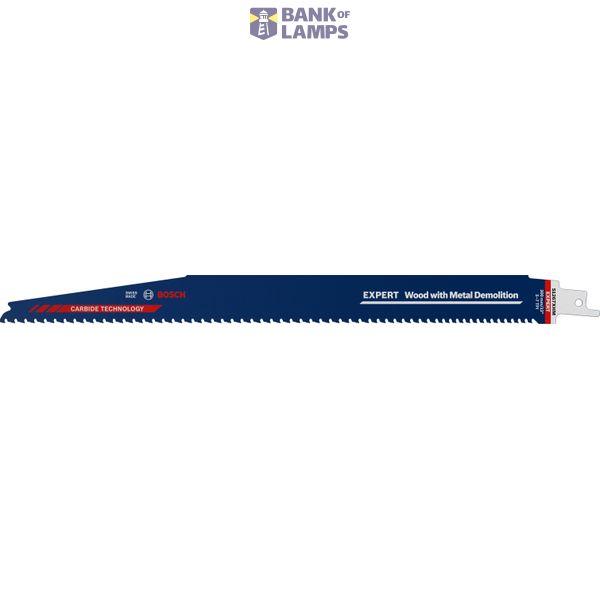 EXPERT Wood with Metal Demolition S1267XHM Reciprocating Saw Blade 1-pc image 1