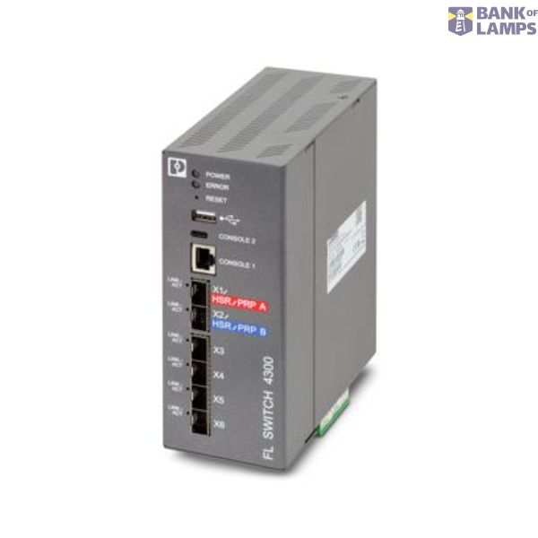 FL SWITCH 4300-4GSFP-RED-HV - Industrial Ethernet Switch image 1
