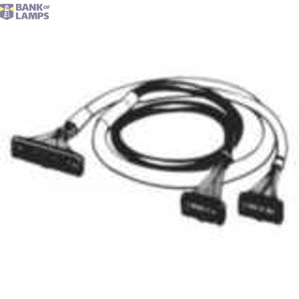 I/O connection cable, unshielded, MIL40 to 2 x MIL20, 0.75 m, cross-wired XW2Z0505A image 1