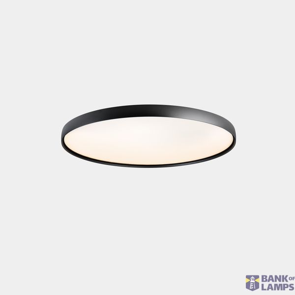 Ceiling fixture Luno Slim Surface Large 67.2W 4000K CRI 90 ON-OFF / DALI-2 Black IP20 7194lm image 1