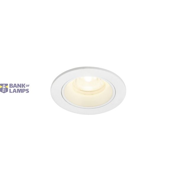 NUMINOS© XS recessed ceiling light 4000K 40ø IP20 round wh image 1