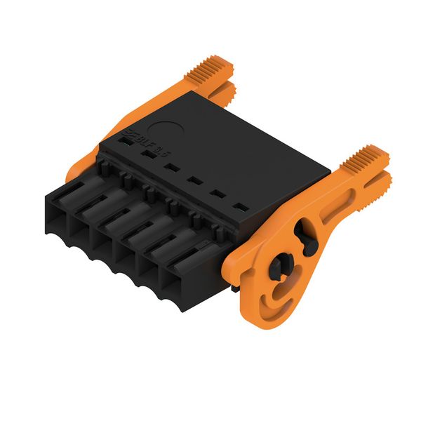 PCB plug-in connector, female plug, 3.50 mm, Number of poles: 6, 180°, PUSH IN with actuator, Clamping range, max. : 1.5 mm², Box image 2