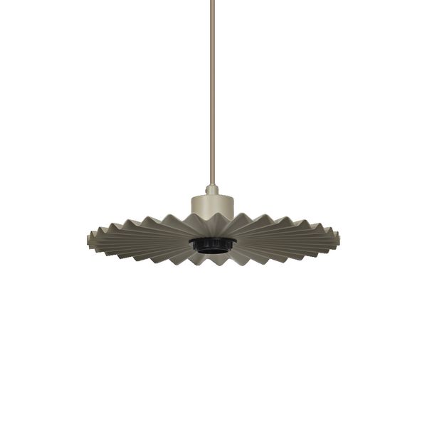 DECOR PLISSEE PENDANT E27 BG OSRAM image 1