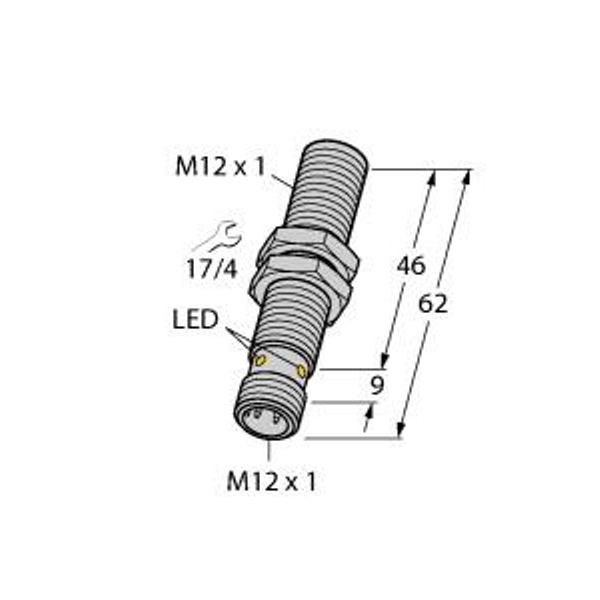 Inductive Sensor   BI2U-MT12E-AD4X-H1144 image 1