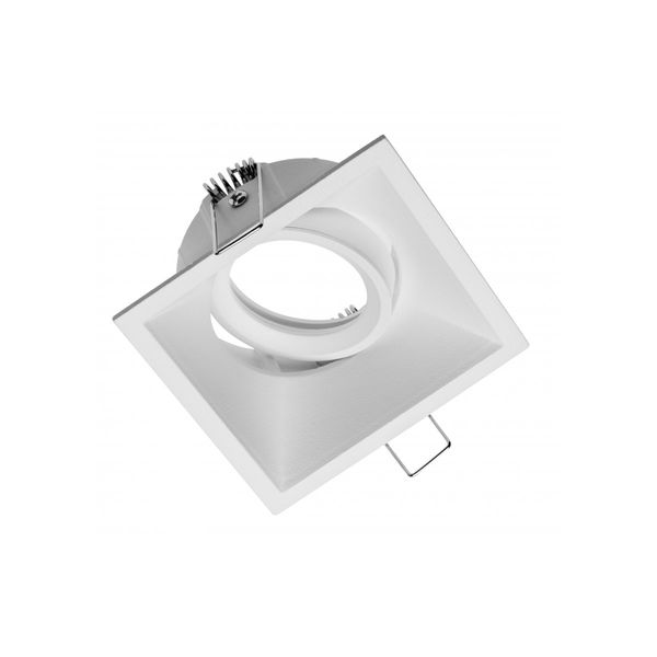 Spot luminaire housing SALTO, IP20, square, white image 1