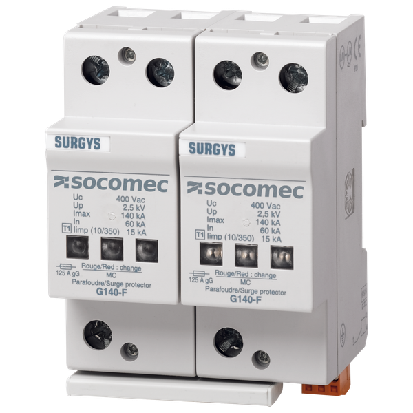 SURGYS G140-F SPD Type 1+2 Imax=140kA  Up=2,5kV IT network MC mode-2P image 2