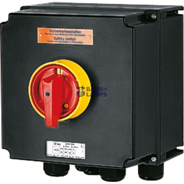 EMERGENCY STOP 40A-6P 1S+1OE-G 4SJ40Y+ image 3