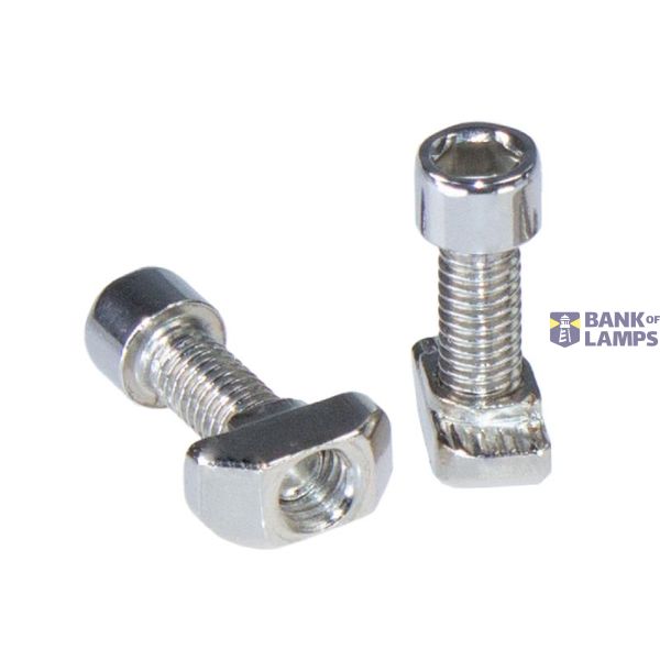 Mounting kit for SYSTEMLED, T-nuts and screws, 2 pairs image 1