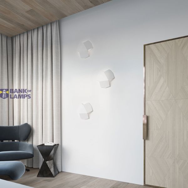 WALL LAMP TRE WHITE G9 2X40W IP20 image 8