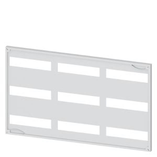 ALPHA 630 DIN, cover, height=450 mm, width=750 mm, cutout 9x 12 MW image 1