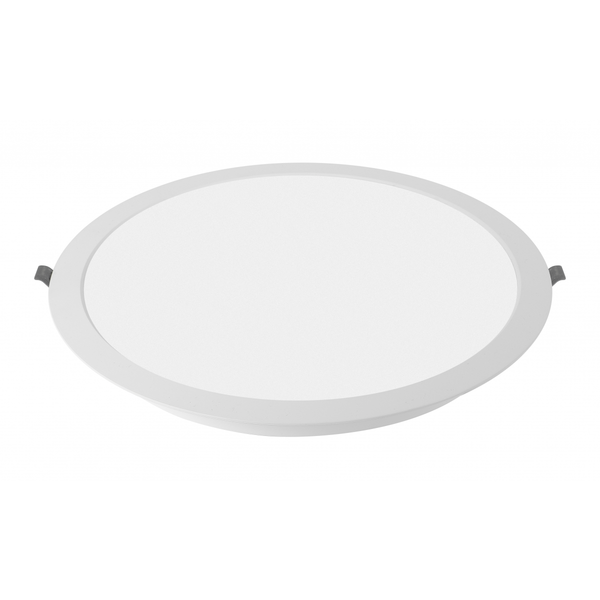 G-TECH LED luminaire FABRO, 24 W, 2400 lm, 4000K, AC220-240V, IP40, recessed, round, white image 1