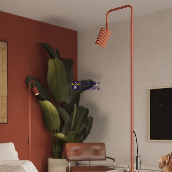 Floor lamp KARBON 1 red ochre image 5