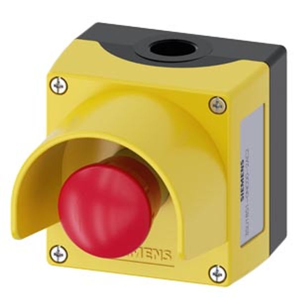Enclosure for command devices, 22 mm, round image 1