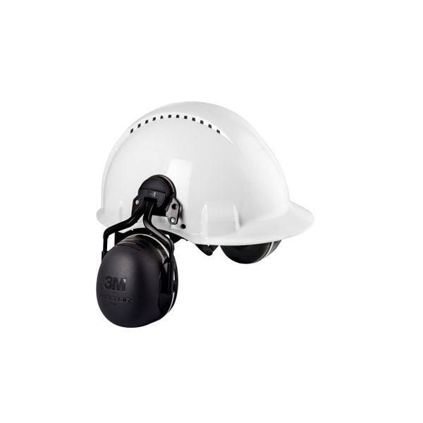 3M™ PELTOR™ Earmuffs, Black, Helmet Mounted, X5P5E image 3