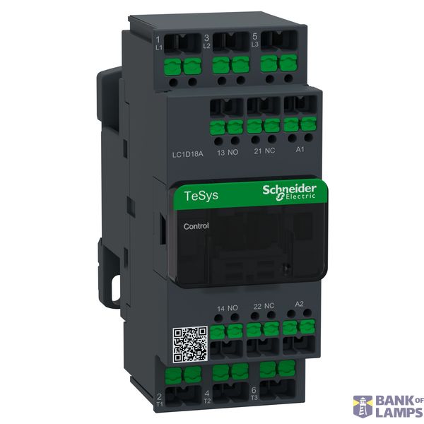 CTR Deca 18A 3P 230V AC Snap-in image 1