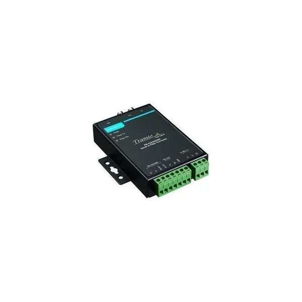MOXA – TCF-142-S-ST-T – RS-232422485 to singlemode fibre optic media converter image 1