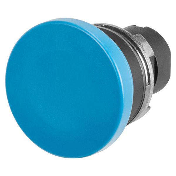 Mushroom push-button Ø 38, blue image 1