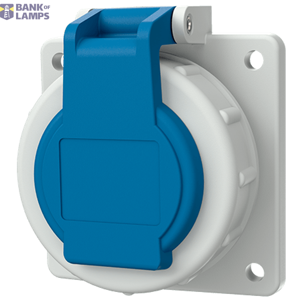 Receptacle 16A2p+E 230V IP68 image 1