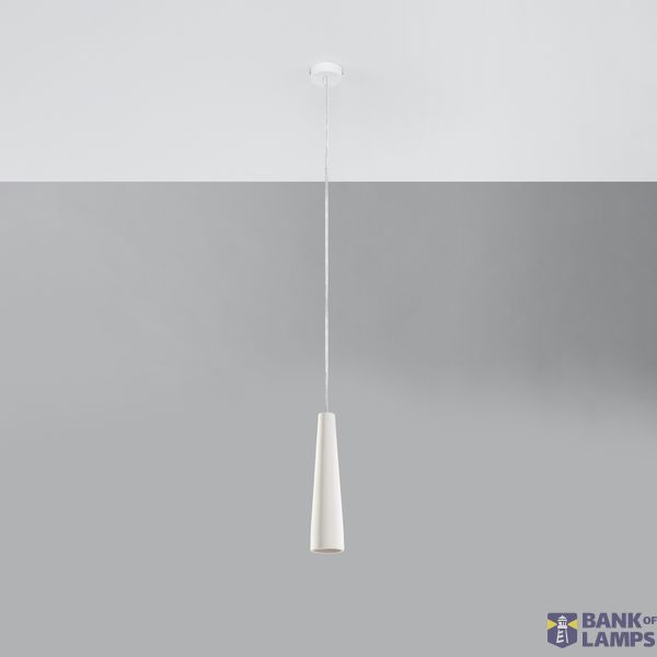 CERAMIC HANGING LAMP ELECTRA GU10 1X40W IP20 image 2