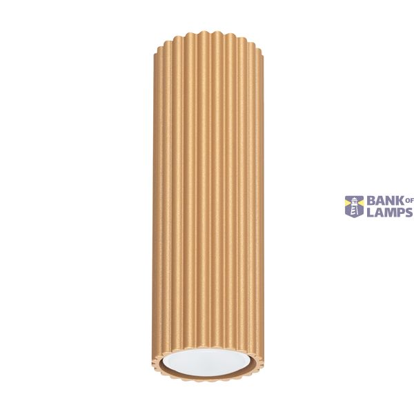 SPOT 20CM GOLD FROM THE CARBON SERIES FOR A MODERN LIVING ROOM image 2