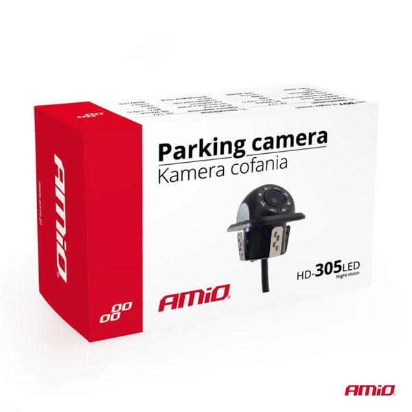 Reverse camera HD-305 LED "Night Vision" 18 mm image 1