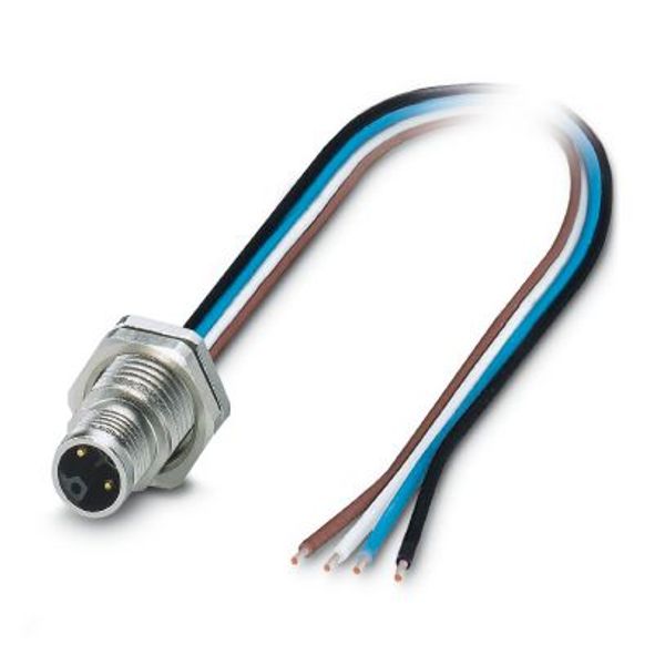 SACC-DSI-M12MSL-4CON-M16XL/0,2 - Device connector, rear mounting image 2